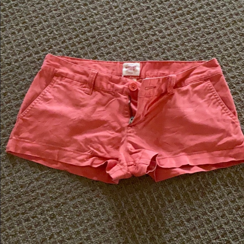 coral shorts